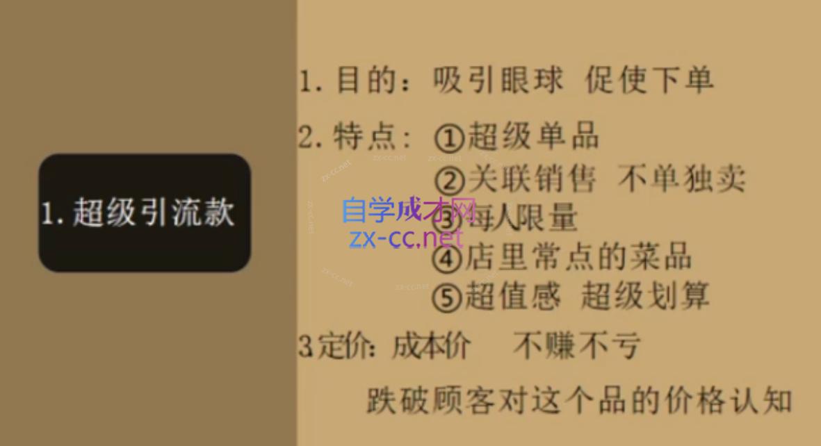 美丽老师·2024餐饮短视频摸版课-第2张图片-我要自学网
