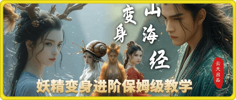 云天AI山海经变身视频教程，妖精变身进阶保姆级教学-第1张图片-我要自学网