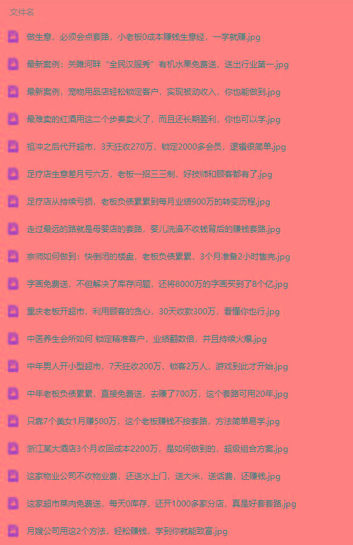 (9607期)真实有效391套商业模式，年入几十到几百万案例解析(电子书+视频+图文)-第5张图片-我要自学网