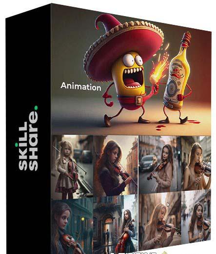 掌握 MidJourney V5 AI + ChatGPT创建一致的角色设计图像-22节课-中英字幕-第2张图片-我要自学网