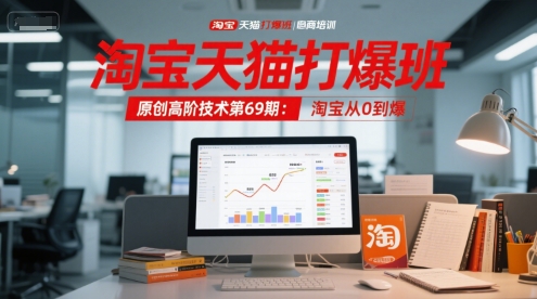淘宝天猫打爆班原创高阶技术第69期：淘宝从0到爆-第1张图片-我要自学网