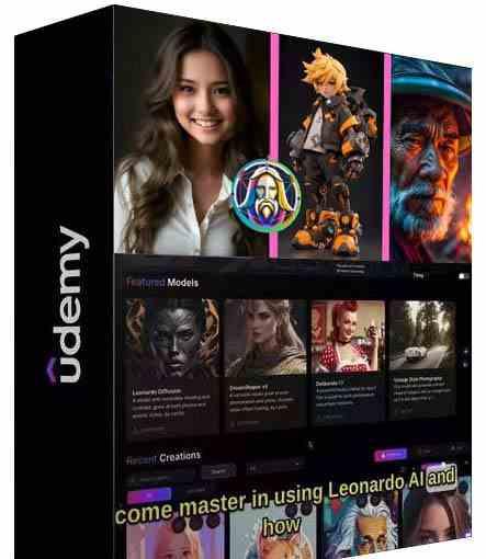 比Midjourney更好的Leonardo AI绘画图像大师班教程-16讲-中英字幕-第2张图片-我要自学网