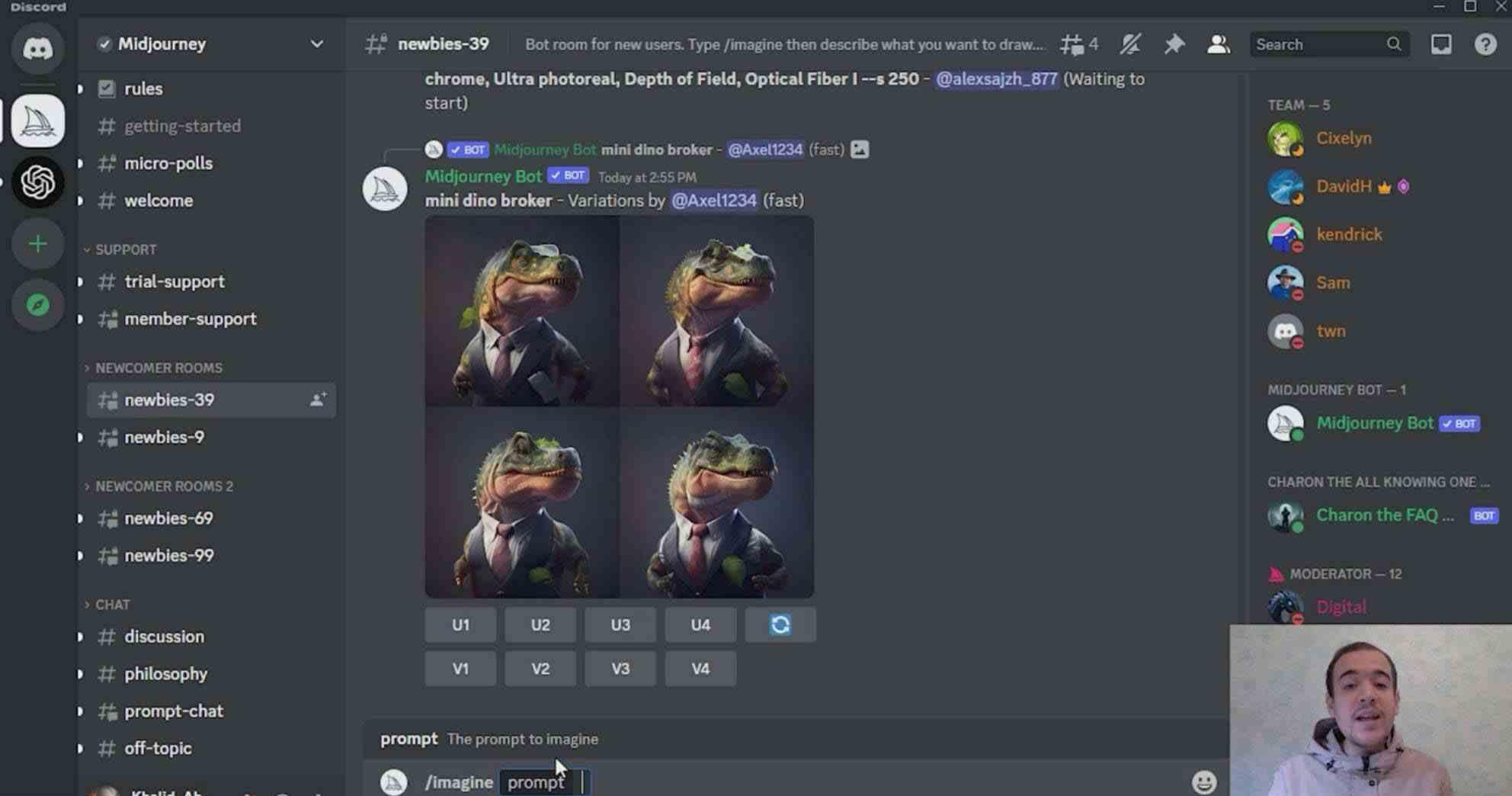 Midjourney精通教程-使用Midjourney AI创建美丽艺术图像-36节课-中英字幕-第2张图片-我要自学网