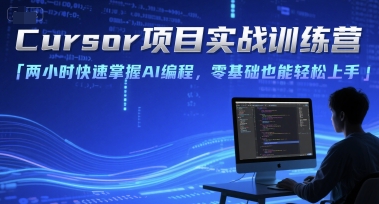 Cursor项目实战训练营，两小时快速掌握AI编程，零基础也能轻松上手-第1张图片-我要自学网