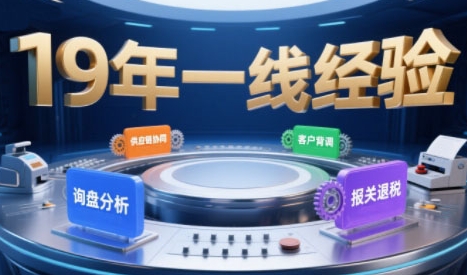 2025年入局外贸必看课程,系统拆解B2B全流程(询盘分析-客户背调-供应链协同-报关退税)-第1张图片-我要自学网 2025年入局外贸必看课程,系统拆解B2B全流程(询盘分析-客户背调-供应链协同-报关退税)-第1张图片-我要自学网