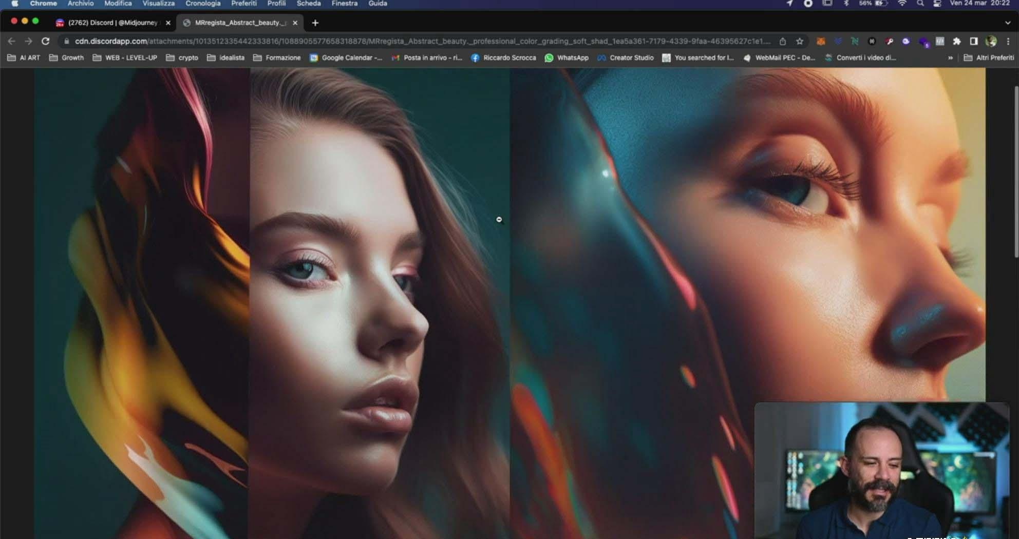Midjourney AI人工智能创建和销售令人惊叹的海报教程-10节课-中英字幕-第8张图片-我要自学网