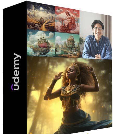 MidjourneyAI绘画艺术生成的大师级写作提示指南教程-8节视频课-中英字幕-第1张图片-我要自学网