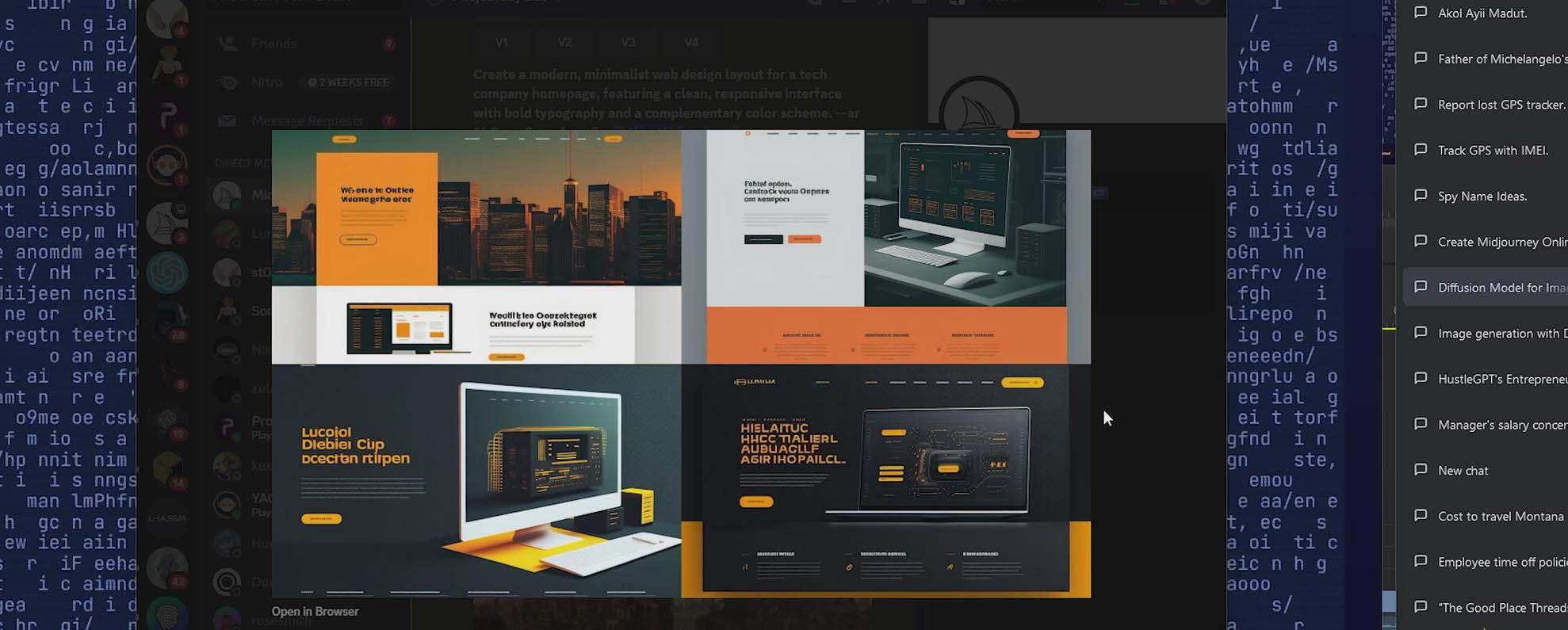 Midjourney及ChatGPT 4人工智能生成艺术图像综合指南-9节课-中英字幕-第4张图片-我要自学网