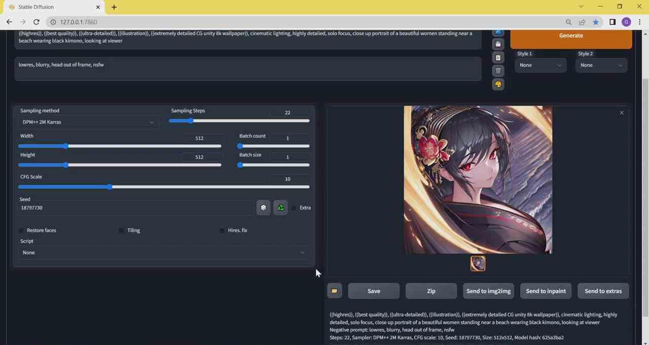 Stable Diffusion 101：使用 AI 创建自定义动漫艺术教程-17节课-中英字幕-第6张图片-我要自学网