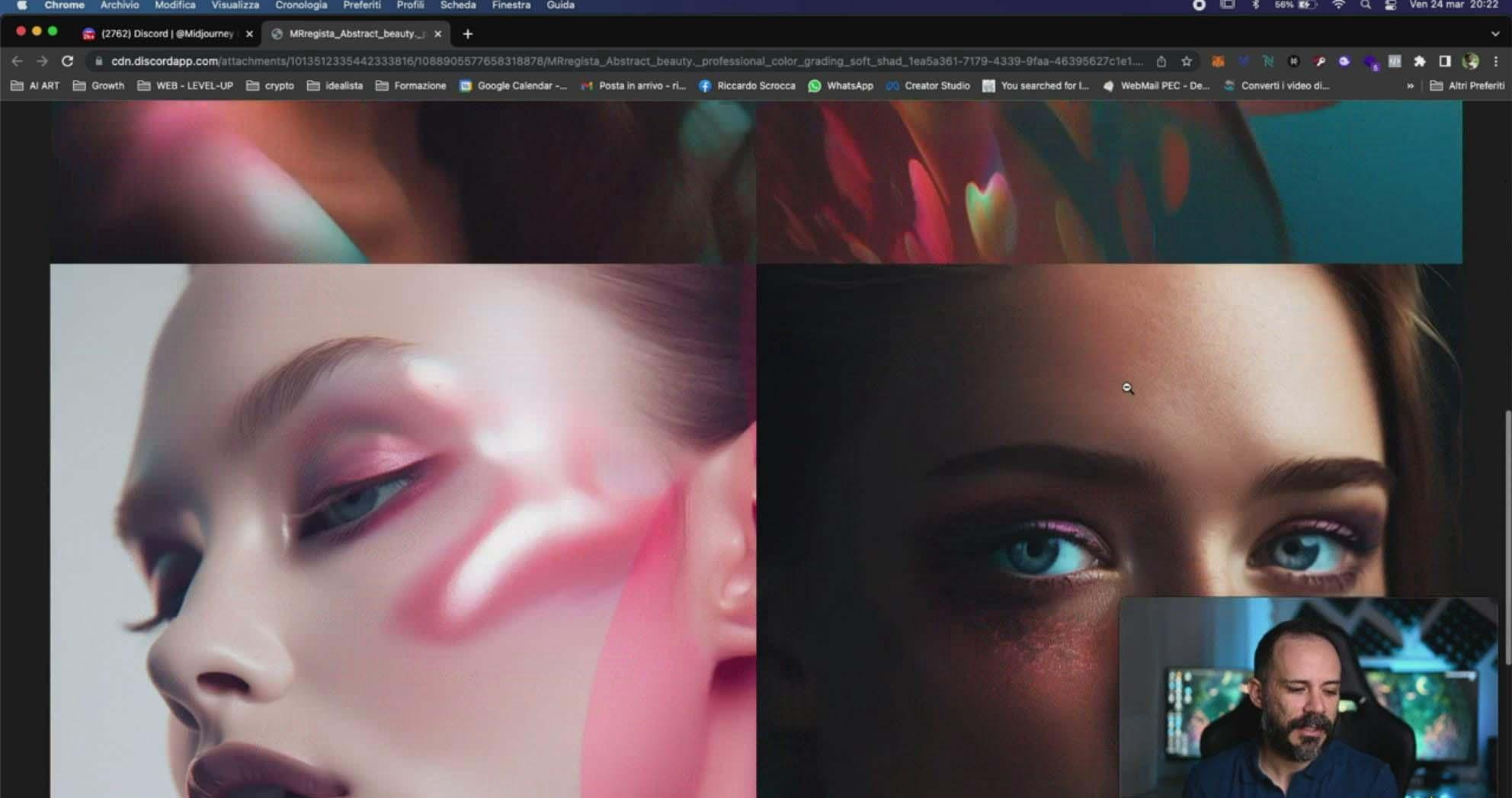 Midjourney AI人工智能创建和销售令人惊叹的海报教程-10节课-中英字幕-第7张图片-我要自学网