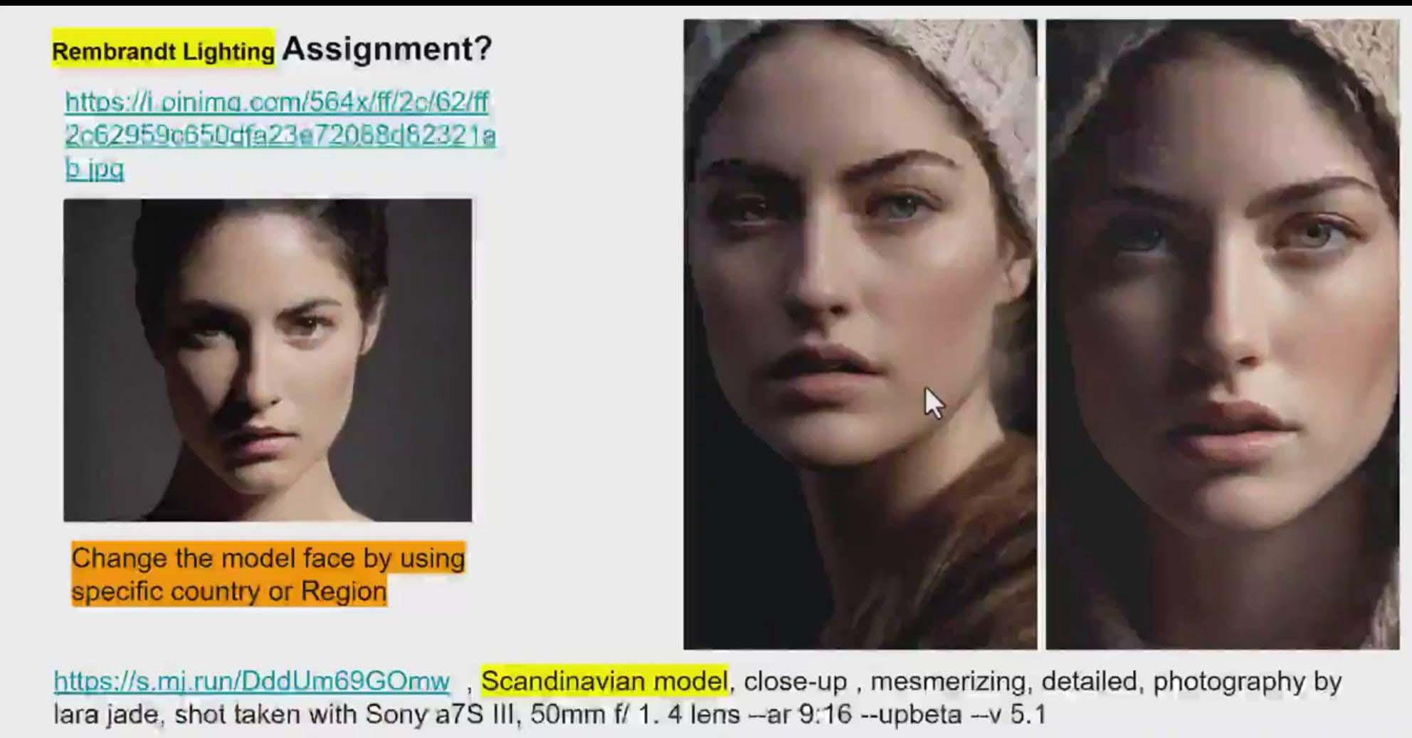 (9312期)Midjourney v5 ChatGPT 和 Bard AI人工智能人像摄影大师班-15节-中英字幕-第9张图片-我要自学网