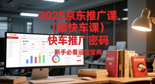 2025京东推广课(原快车课)解锁京东快车推广密码，新手必看运营宝典-第1张图片-我要自学网