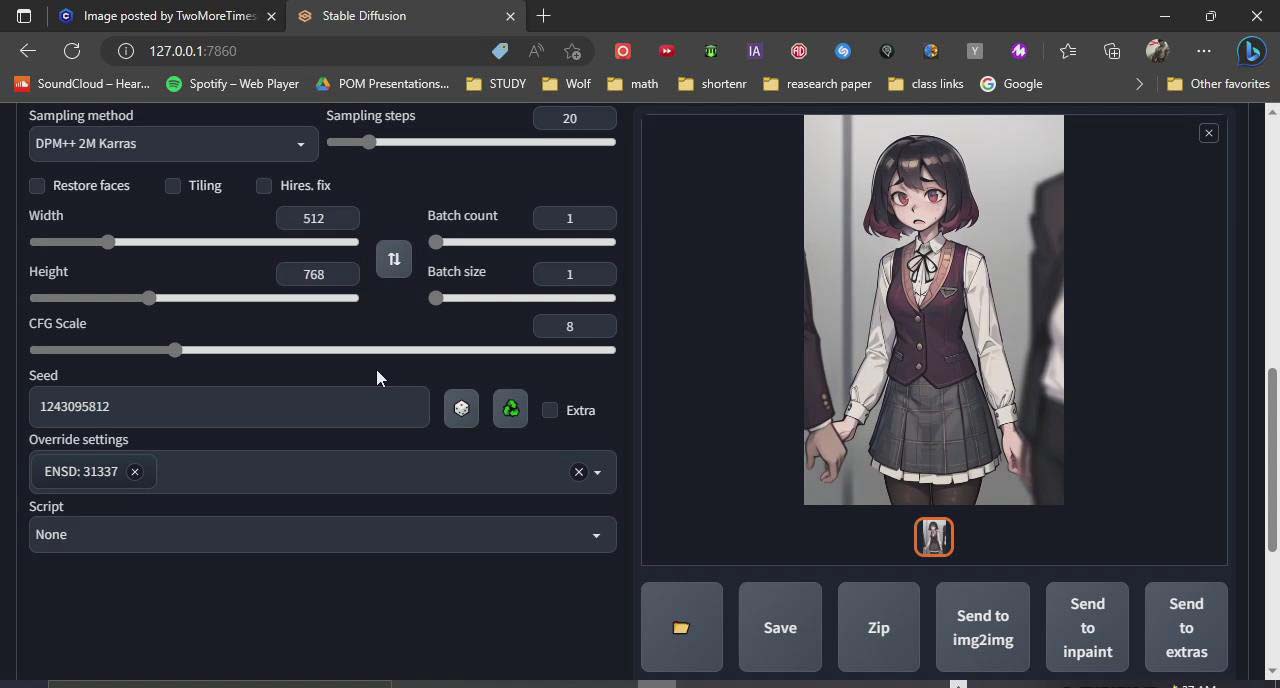 利用Stable Diffusion创建动漫艺术图像使用AI绘画赚钱-中英字幕-第7张图片-我要自学网