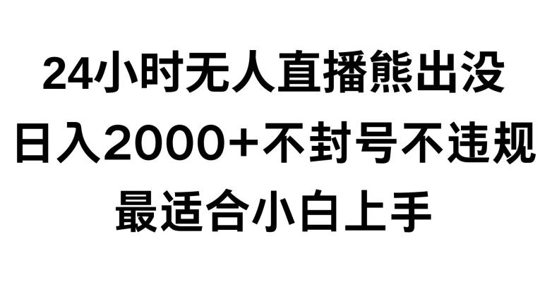 快手24小时无人直播熊出没,不封直播间,不违规,日入2000+,最适合小白上手,保姆式教学【揭秘】-第1张图片-我要自学网 快手24小时无人直播熊出没,不封直播间,不违规,日入2000+,最适合小白上手,保姆式教学【揭秘】-第1张图片-我要自学网