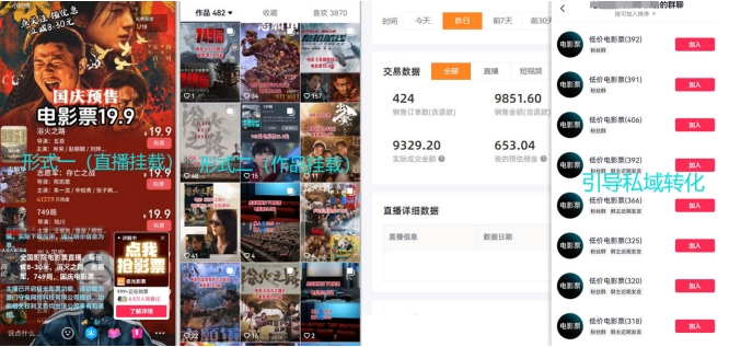 电影票小程序挂载_蹭新电影热度+后续流量延伸【揭秘】-第2张图片-我要自学网 电影票小程序挂载_蹭新电影热度+后续流量延伸【揭秘】-第2张图片-我要自学网