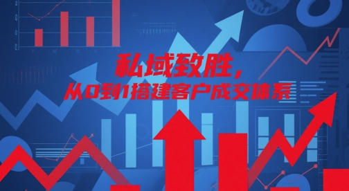 私域致胜，从0到1搭建客户成交体系-第1张图片-我要自学网