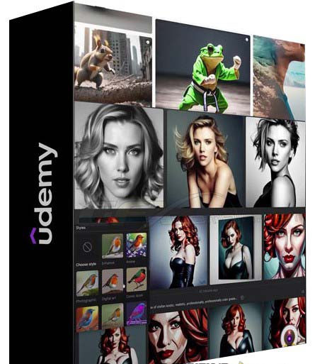 K Mastery – Stable Diffusion AI软件绘画速成从小白到精通-72节-中英字幕-第1张图片-我要自学网