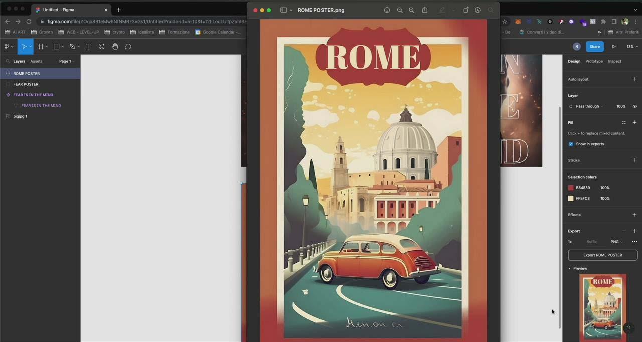 Midjourney AI人工智能创建和销售令人惊叹的海报教程-10节课-中英字幕-第15张图片-我要自学网
