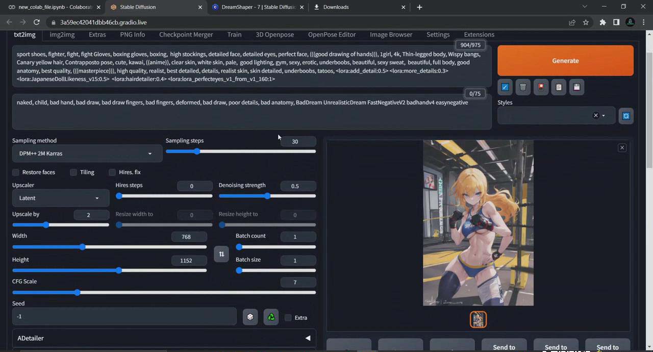 利用Stable Diffusion创建动漫艺术图像使用AI绘画赚钱-中英字幕-第5张图片-我要自学网