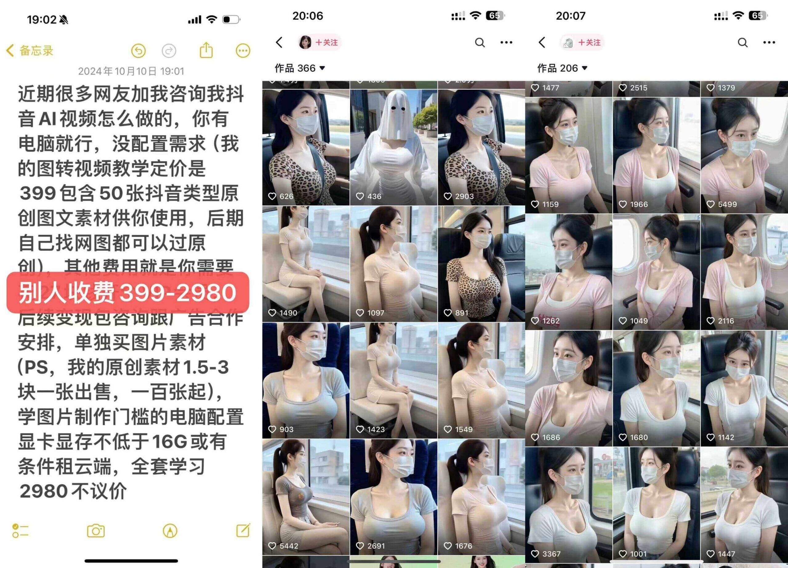 云天AI美女号5.0,爆火高点赞颜值涨粉赛道-第3张图片-我要自学网 云天AI美女号5.0,爆火高点赞颜值涨粉赛道-第3张图片-我要自学网