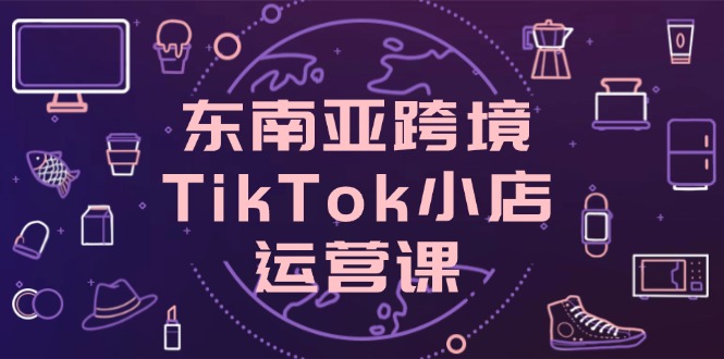 东南亚跨境TikTok小店运营课，掌握店铺设置与流量转化核心技巧-第1张图片-我要自学网