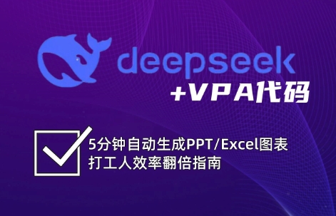 DeepSeek从入门到精通：解锁Excel和VBA高效办公新技能-第1张图片-我要自学网