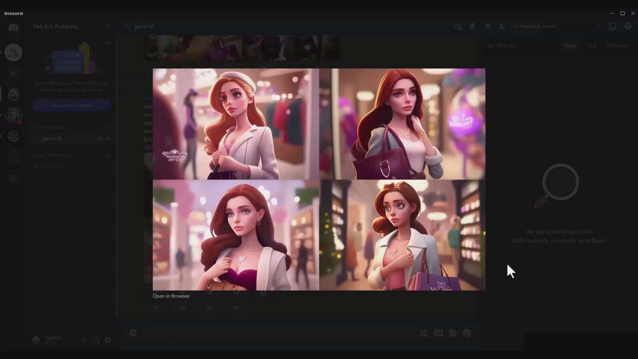 掌握 MidJourney V5 AI + ChatGPT创建一致的角色设计图像-22节课-中英字幕-第6张图片-我要自学网