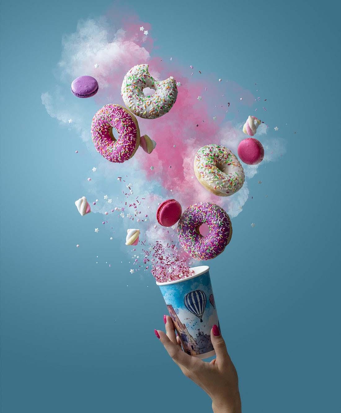 摄影师Daria Kalugina 12种悬浮美食摄影布光造型教程-21节课-中文字幕-第4张图片-我要自学网