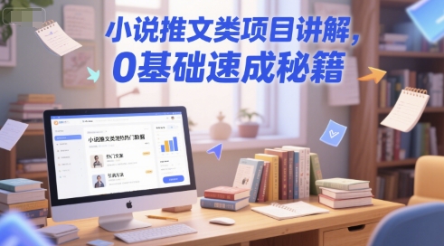 小说推文类项目讲解,0 基础速成秘籍-第1张图片-我要自学网 小说推文类项目讲解,0 基础速成秘籍-第1张图片-我要自学网