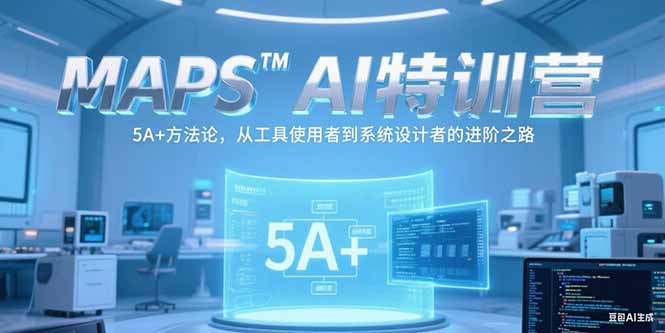 MAPSAI特训营，掌握 5A+方法论，从工具使用者到系统设计者的进阶之路-第1张图片-我要自学网