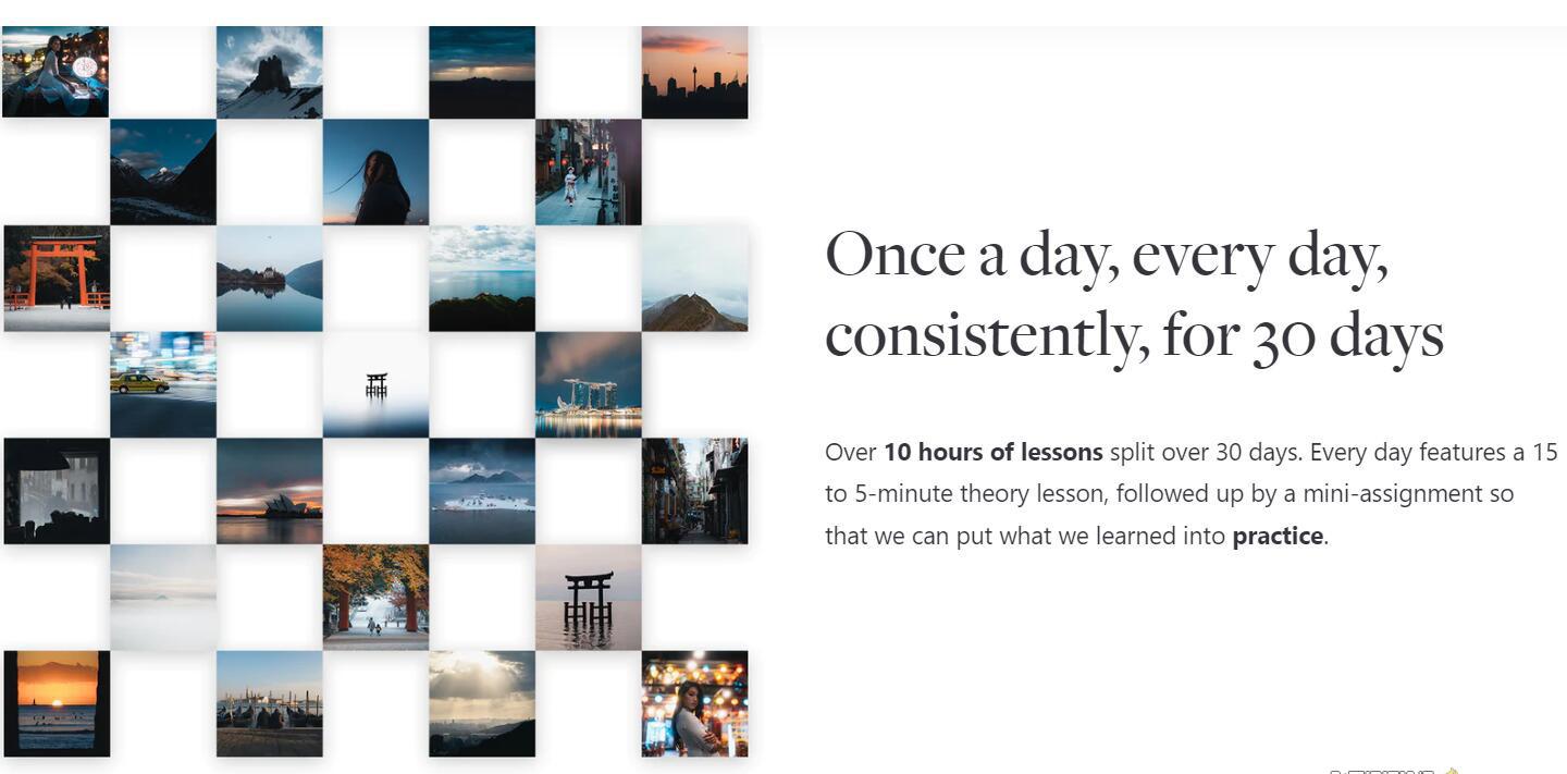 网红摄影师Pat Kay – 30天摄影基础知识加速器教程-30节课-中英字幕-第1张图片-我要自学网