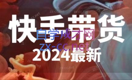 快手带货(2024最新)-第1张图片-我要自学网