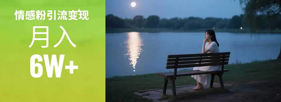 情感粉引流变现实操课：单月变现6w+，情感粉引流变现实操课-第1张图片-我要自学网