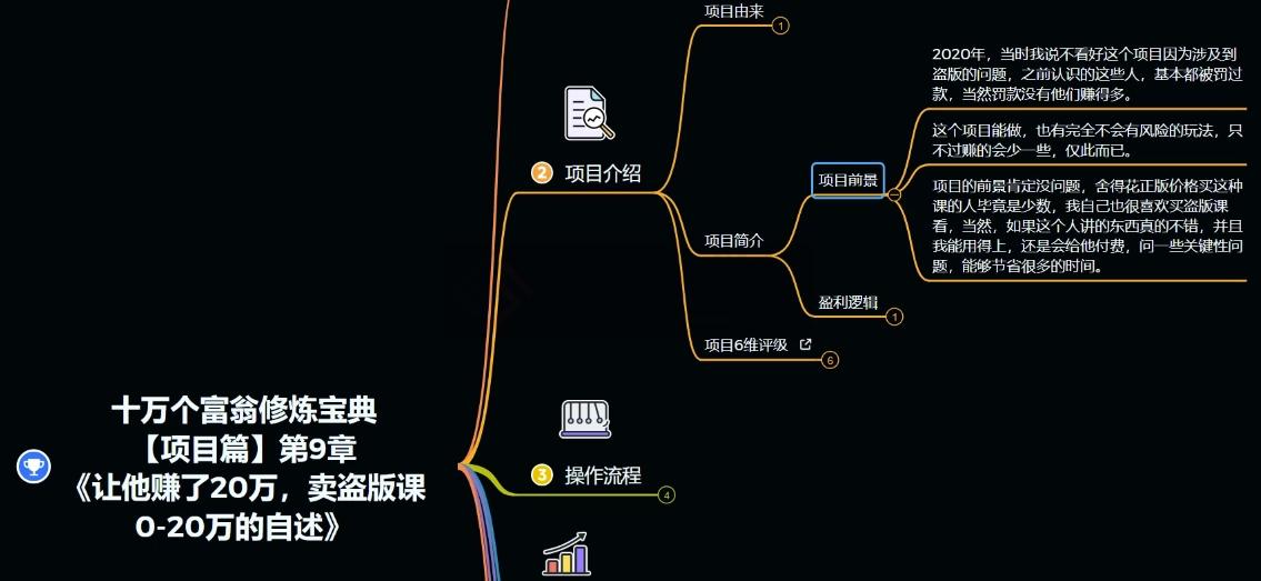 十万个富翁修炼宝典之9.让他赚了20万，卖盗版课0-20万的自述-第2张图片-我要自学网