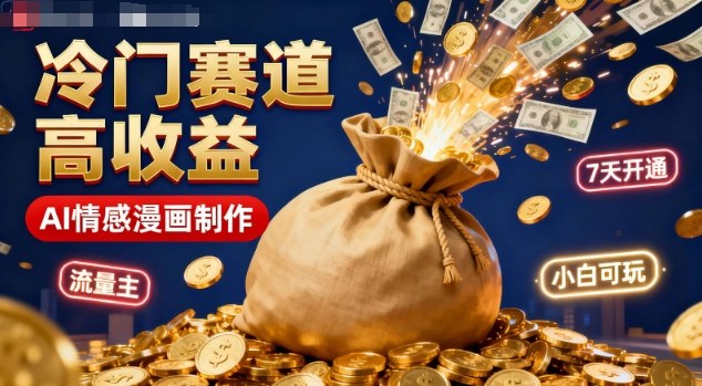 公众号冷门赛道,用AI做情感漫画,7天开通流量主,操作简单,小白可玩-第1张图片-我要自学网 公众号冷门赛道,用AI做情感漫画,7天开通流量主,操作简单,小白可玩-第1张图片-我要自学网