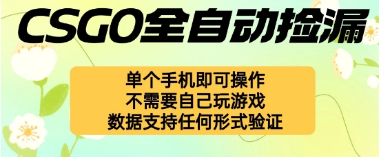 自动挂G捡漏，不用自己挂G不用玩游戏，一个手机即可操作，新手小白轻松月入1W+【揭秘】-第1张图片-我要自学网
