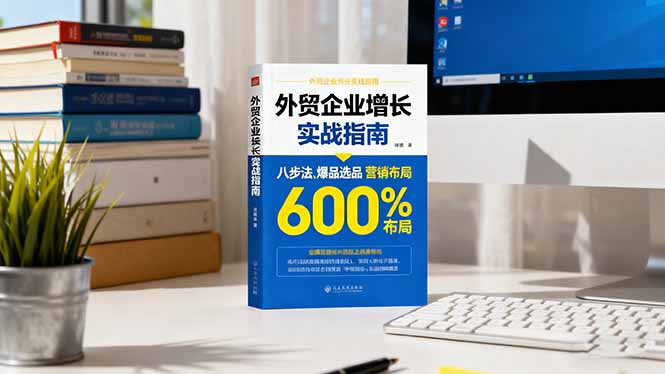 外贸企业增长实战指南，八步法、爆品选品、营销布局，业绩增长300%-第1张图片-我要自学网