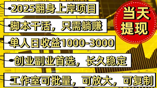 稳定八年美金掘金2.0脚本干活,只需躺赚。单人日收益1000-3000可批量、…-第1张图片-我要自学网 稳定八年美金掘金2.0脚本干活,只需躺赚。单人日收益1000-3000可批量、…-第1张图片-我要自学网