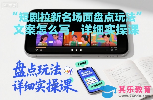 短剧拉新名场面盘点玩法文案怎么写,详细实操课-第1张图片-我要自学网 短剧拉新名场面盘点玩法文案怎么写,详细实操课-第1张图片-我要自学网