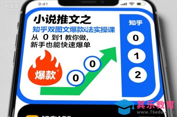 小说推文之知乎双图文爆款玩法实操课,从0到1教你做,新手也能快速爆单-第1张图片-我要自学网 小说推文之知乎双图文爆款玩法实操课,从0到1教你做,新手也能快速爆单-第1张图片-我要自学网