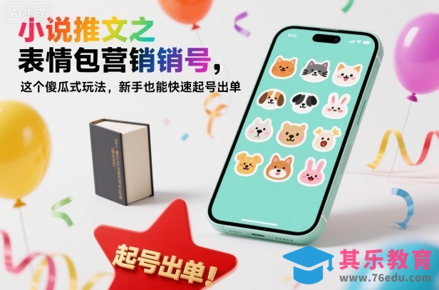 小说推文之表情包营销号，这个傻瓜式玩法，新手也能快速起号出单-第1张图片-我要自学网