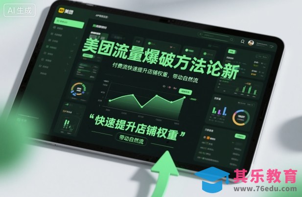 美团流量爆破方法论，付费流快速提升店铺权重，带动自然流-第1张图片-我要自学网