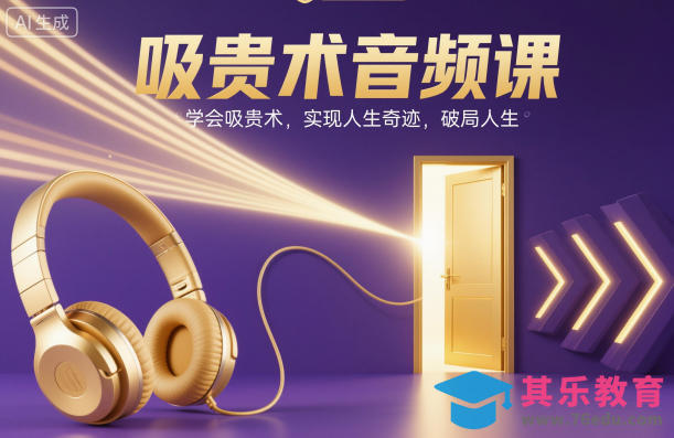 吸贵术音频课,学会吸贵术,实现人生奇迹,破局人生-第1张图片-我要自学网 吸贵术音频课,学会吸贵术,实现人生奇迹,破局人生-第1张图片-我要自学网