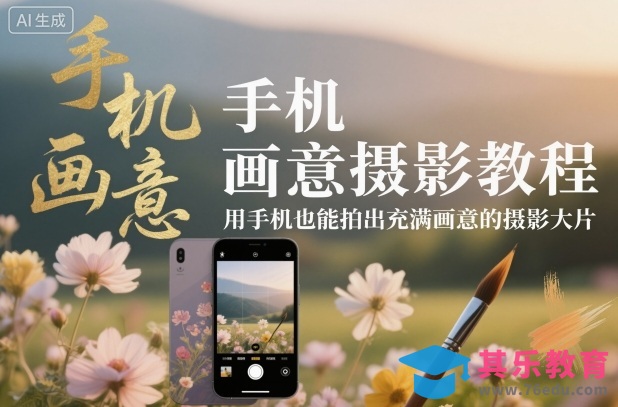 手机画意摄影教程，用手机也能拍出充满画意的摄影大片-第1张图片-我要自学网
