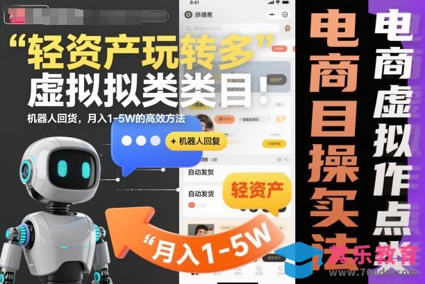 轻资产玩转多多虚拟类目:机器人回复+自动发货,月入1-5W的高效方法【揭秘】-第1张图片-我要自学网 轻资产玩转多多虚拟类目:机器人回复+自动发货,月入1-5W的高效方法【揭秘】-第1张图片-我要自学网