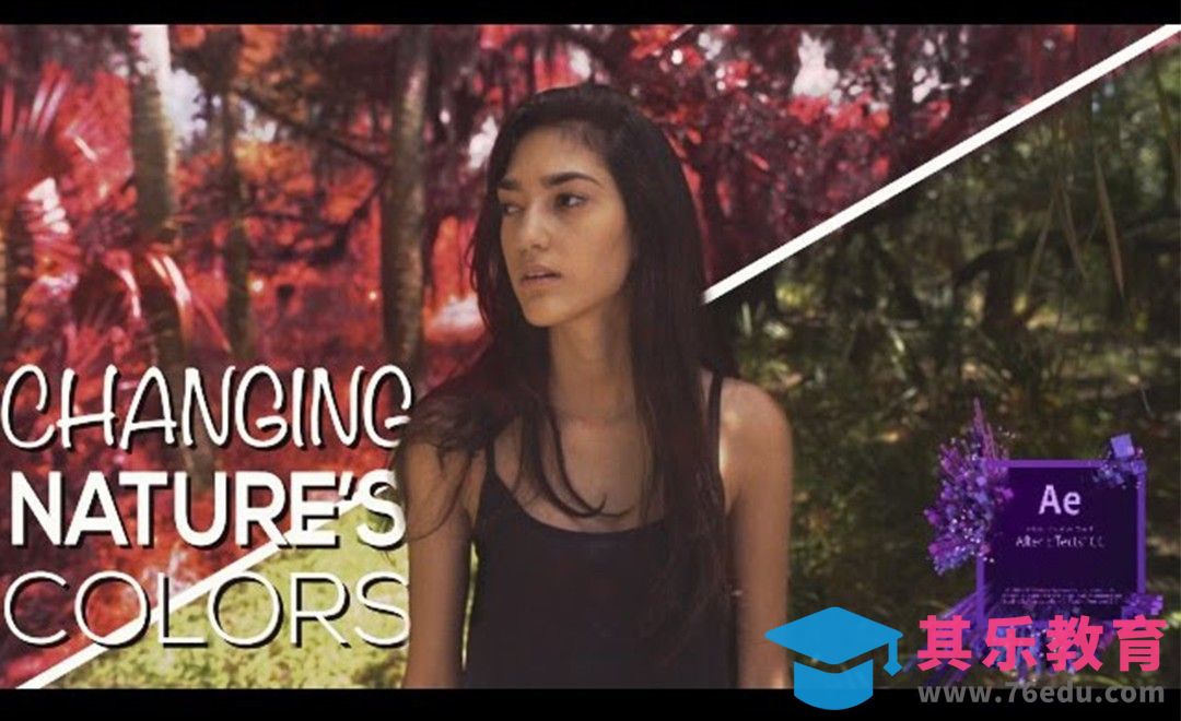 AE-改变自然颜色创造氛围感[虎课网最新视频教程][免费高清MP4教程全集 ]-第1张图片-我要自学网