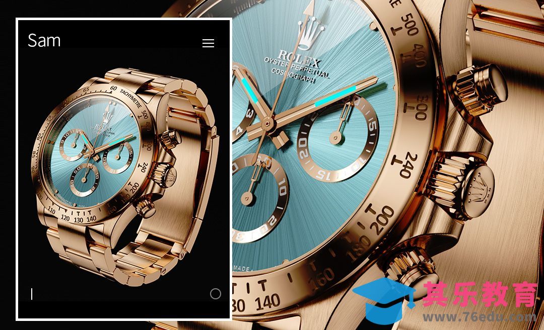 C4D+OC-高端手表产品整体渲染[虎课网C4D设计视频教程][产品数码建模MP4教程全集 ]-第1张图片-我要自学网