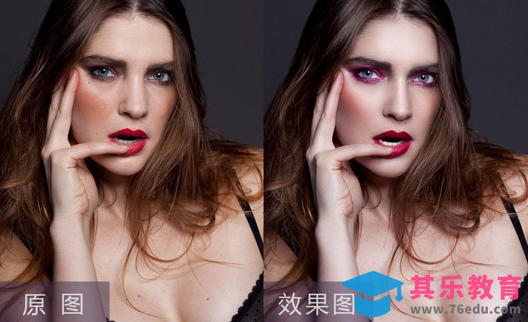 PS-中性灰人像精修[虎课网手机摄影入门视频教程][MP4产品摄影教程全集 ]-第1张图片-我要自学网