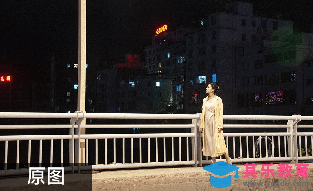 PS-城市夜景人像合成[虎课网手机摄影入门视频教程][MP4产品摄影教程全集 ]-第1张图片-我要自学网