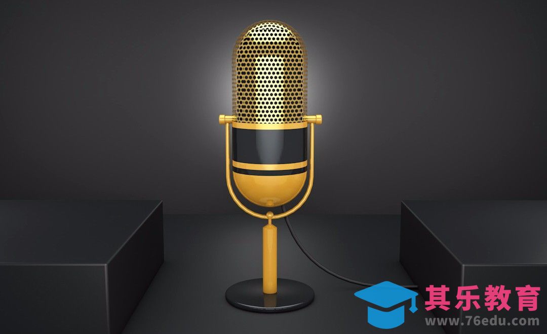 C4D-麦克风建模渲染[虎课网C4D设计视频教程][产品数码建模MP4教程全集 ]-第1张图片-我要自学网
